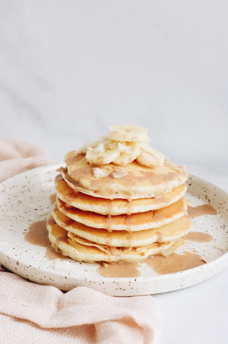 Banana Maple Pancakes